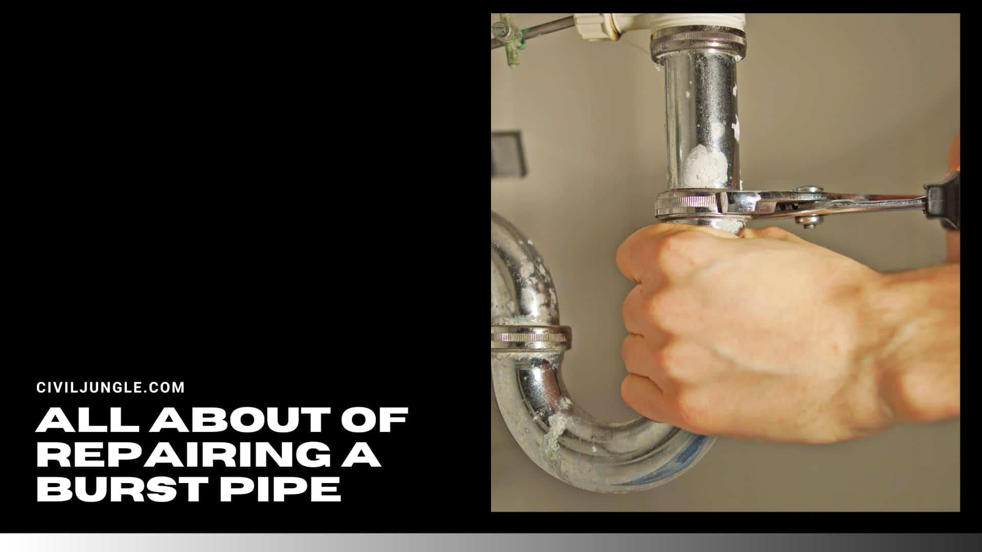 all about of Repairing a Burst Pipe