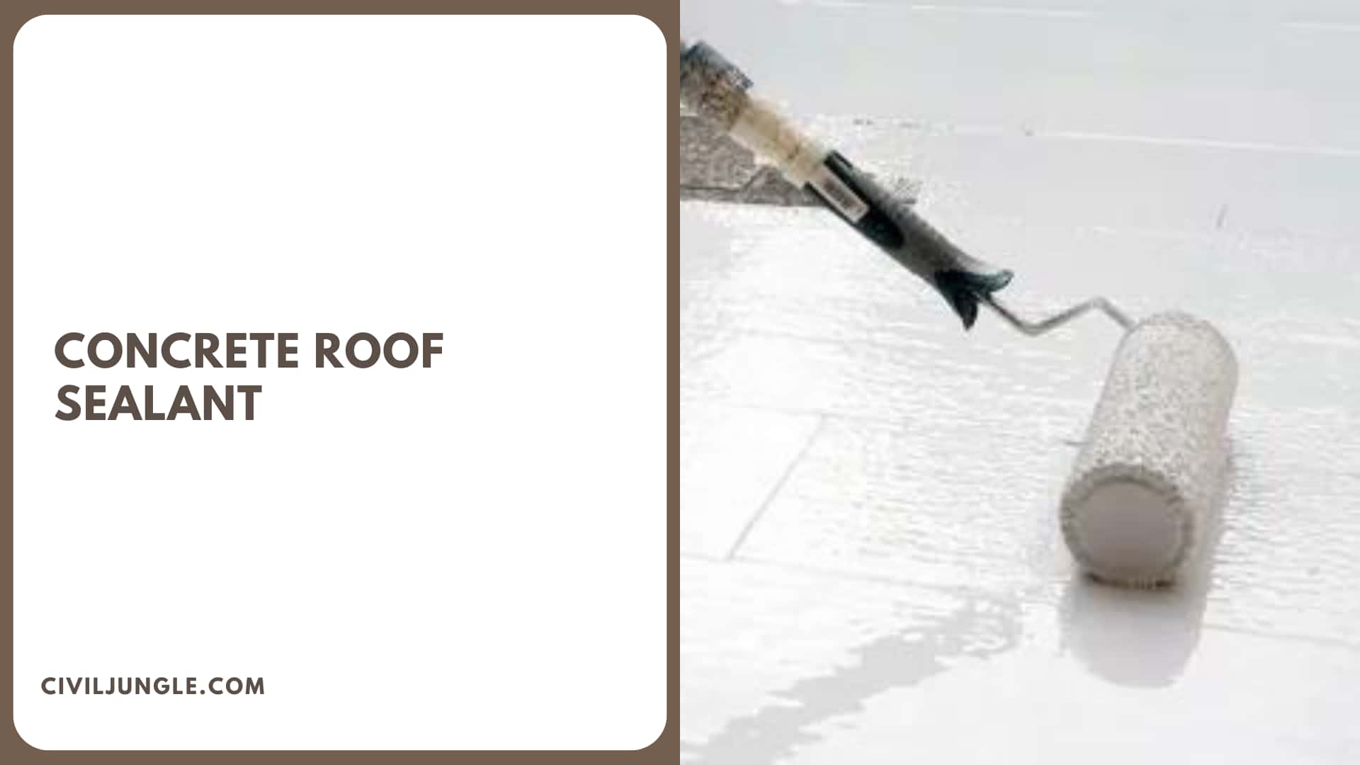 Concrete Roof Sealant