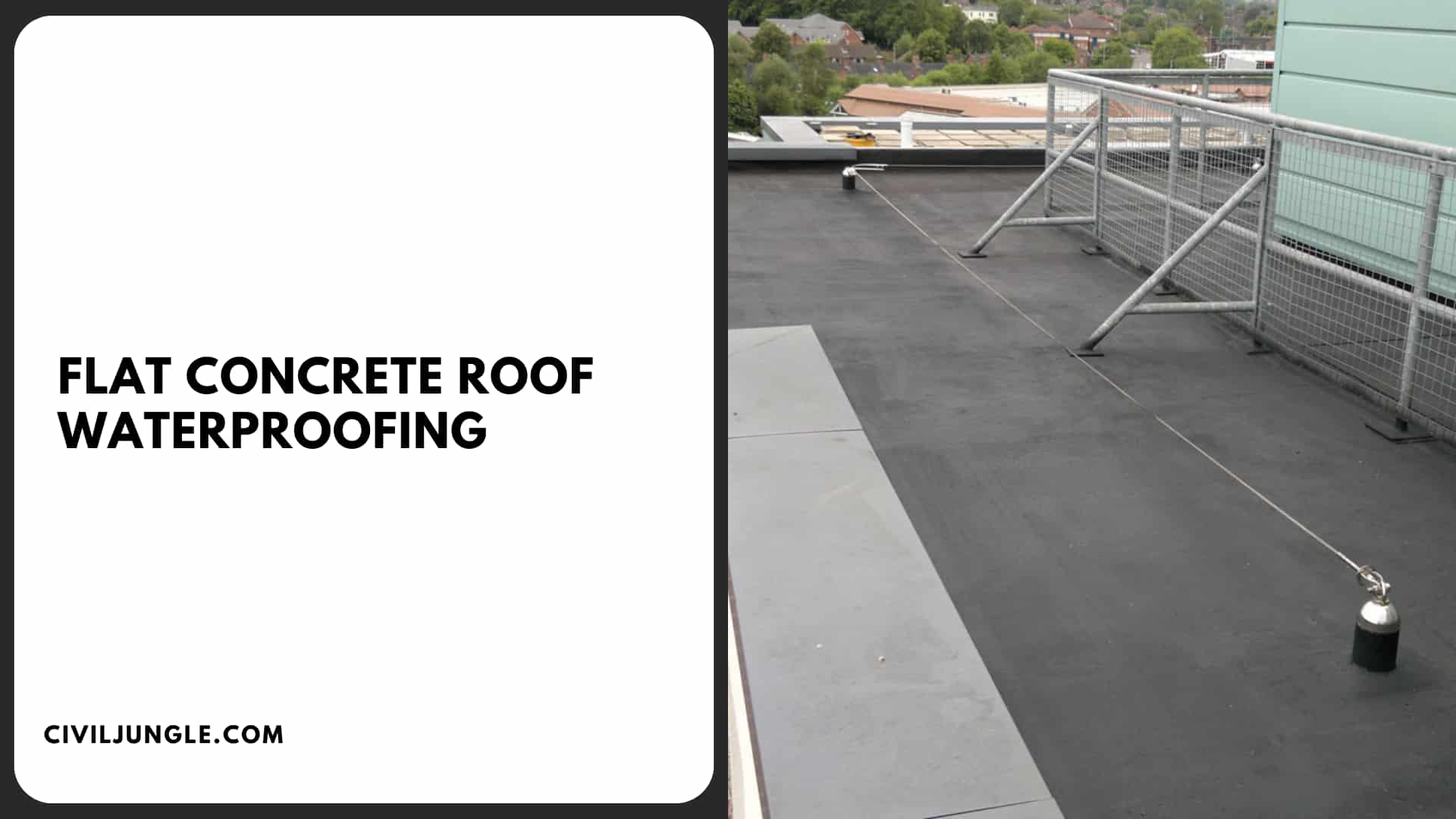 Flat Concrete Roof Waterproofing