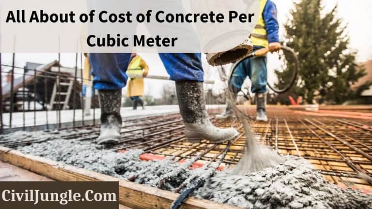 Cost of Concrete Per Cubic Meter | Factors Affecting Cost of Concrete| How to Estimate Concrete Cost Concrete Rate Per Cu.M. | 1 Cu.M. Concrete Price