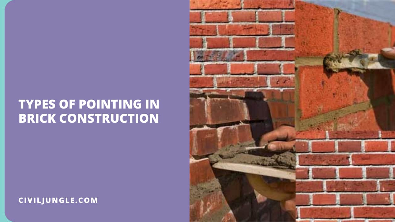 Types of Pointing In Brick Construction