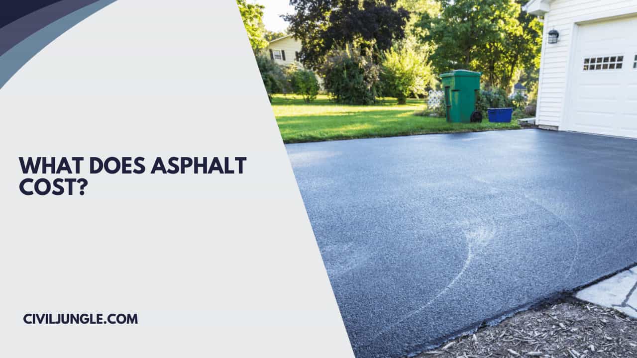 What Does Asphalt Cost