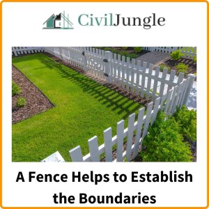 A Fence Helps to Establish the Boundaries