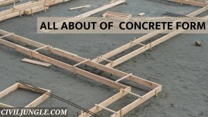 ALL ABOUT OF CONCRETE FORM