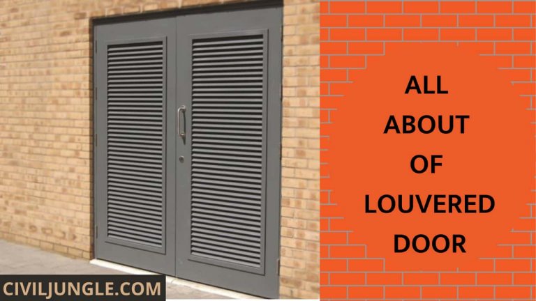 What is Louvered Door? | 10 Different Types of Louvered Doors available in Market