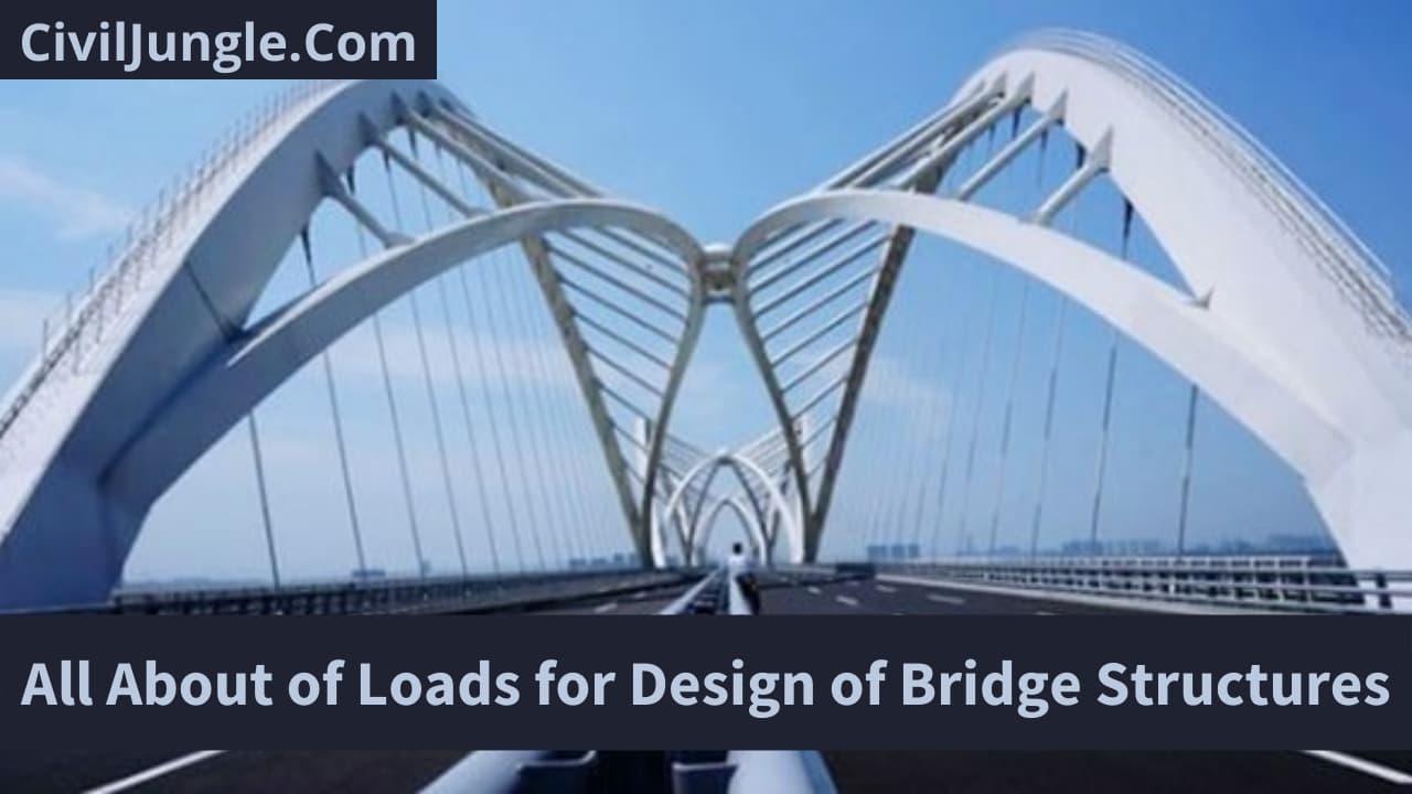 All About of Loads for Design of Bridge Structures