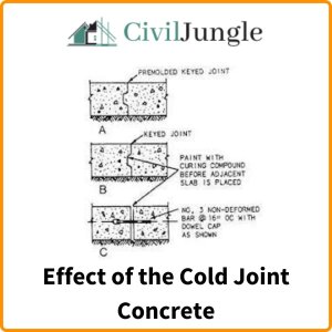 Effect of the Cold Joint Concrete