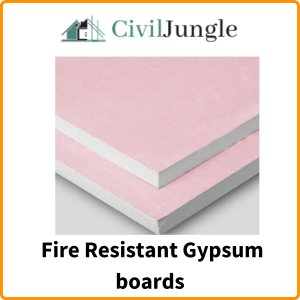Fire Resistant Gypsum boards
