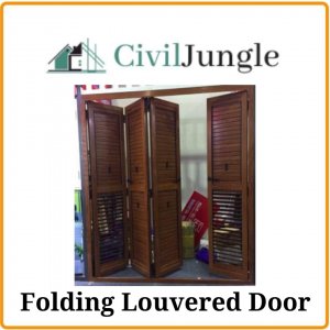 Folding Louvered Door