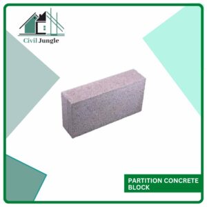 Partition Concrete Block