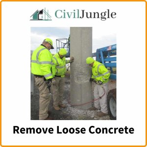 Remove Loose Concrete
