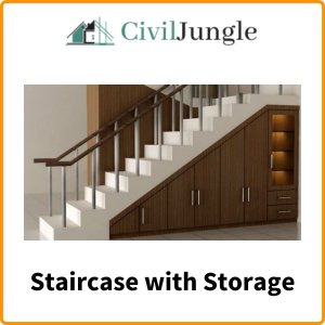 Staircase with Storage