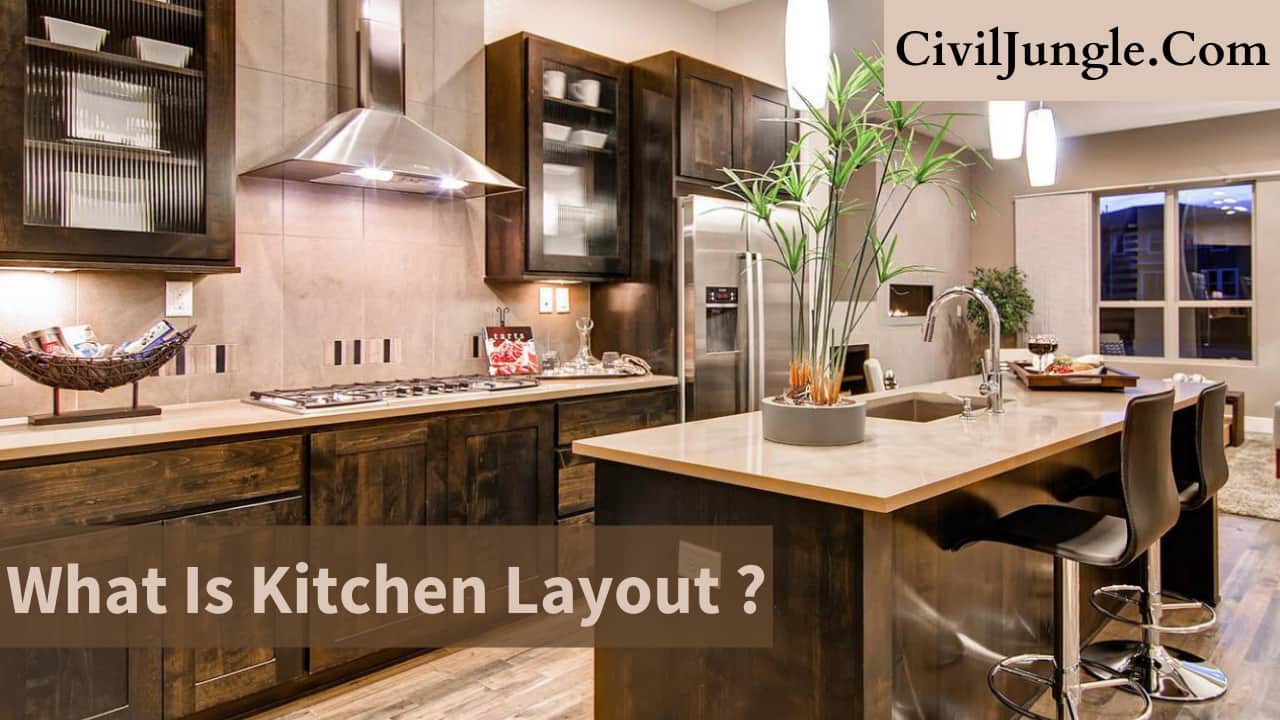 What Is Kitchen Layout   How to Design a Kitchen Layout   Types of ...