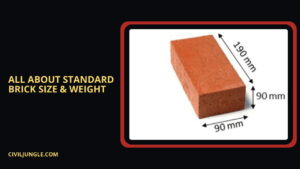 all about Standard Brick Size & Weight