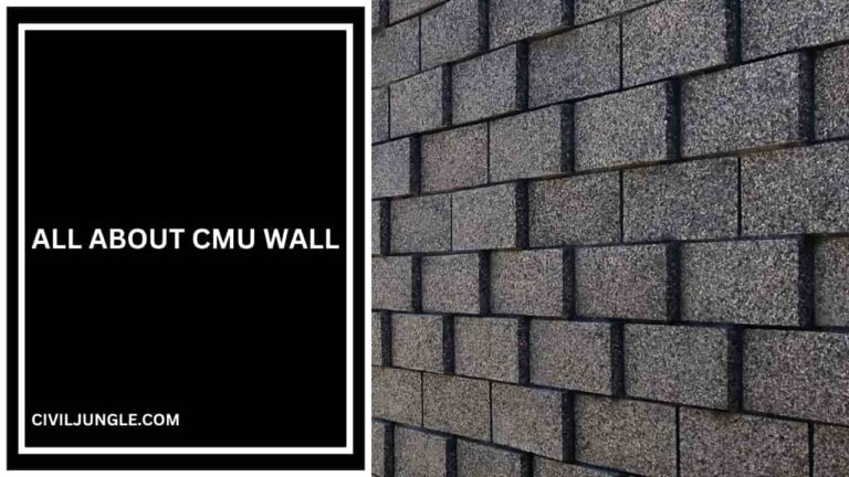 What Is CMU Wall | Advantages & Disadvantages of CMU Walls | Applications of Concrete Masonry Unit