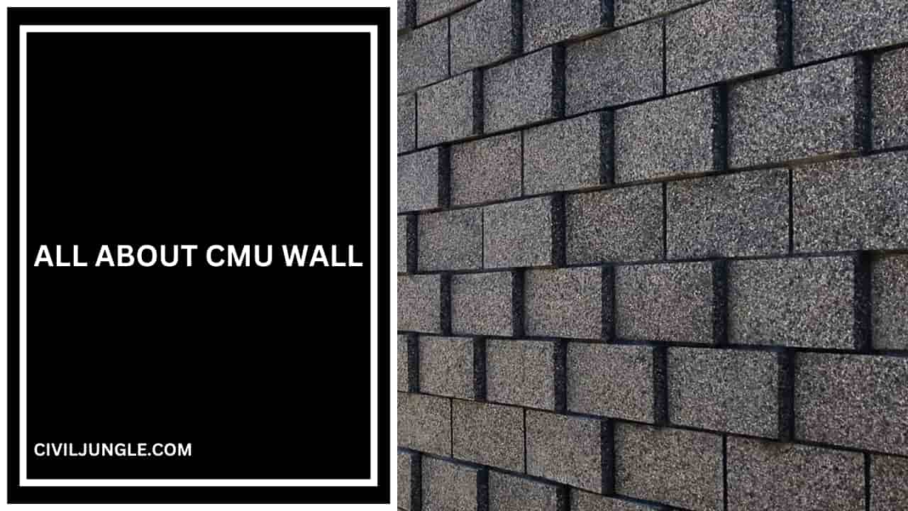 All About of CMU Wall?