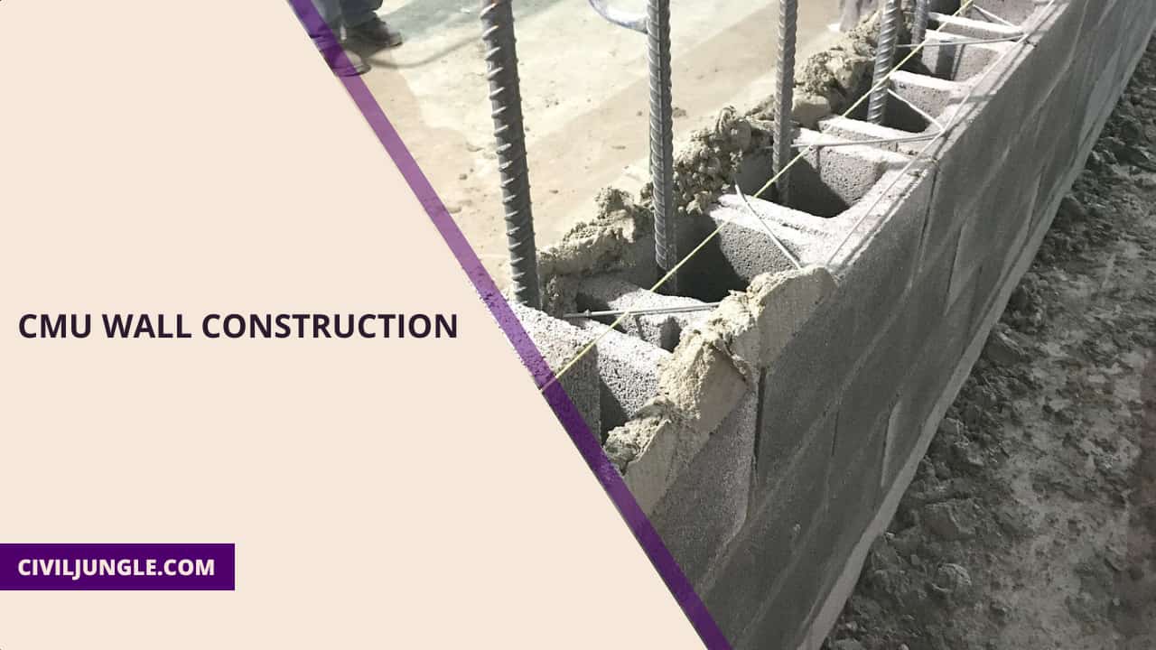 CMU Wall Construction