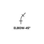 Elbow–45°