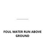 Foul Water Run Above Ground (1)