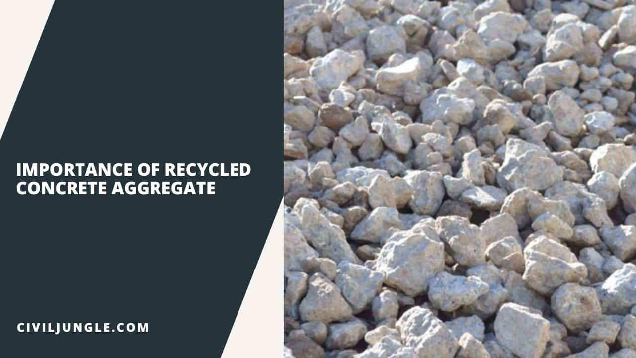 Importance of Recycled Concrete Aggregate