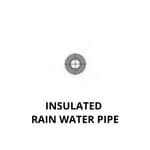 Insulated Rain Water Pipe