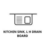 Kitchen Sink, L H Drain Board
