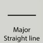 Major Straight line