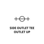 Side Outlet Tee Outlet Up