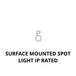 Surface Mounted Spot Light IP Rated