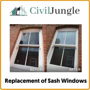 Replacement of Sash Windows