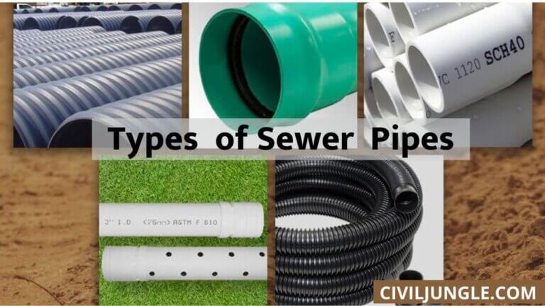 Types of Sewer Pipes | What Is Sewer Pipes