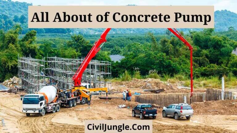 What Is A Concrete Pump | How Does A Concrete Pump Work
