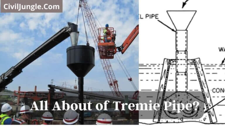 What is Tremie Pipe | Tremie Method of Underwater Concrete