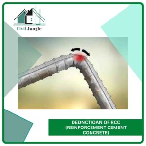 Dednctioan of RCC (ReinforcementFr Cement Concrete)