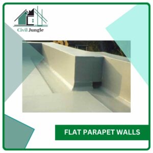 Flat Perapet wall