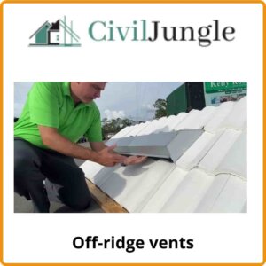 Off-ridge vents