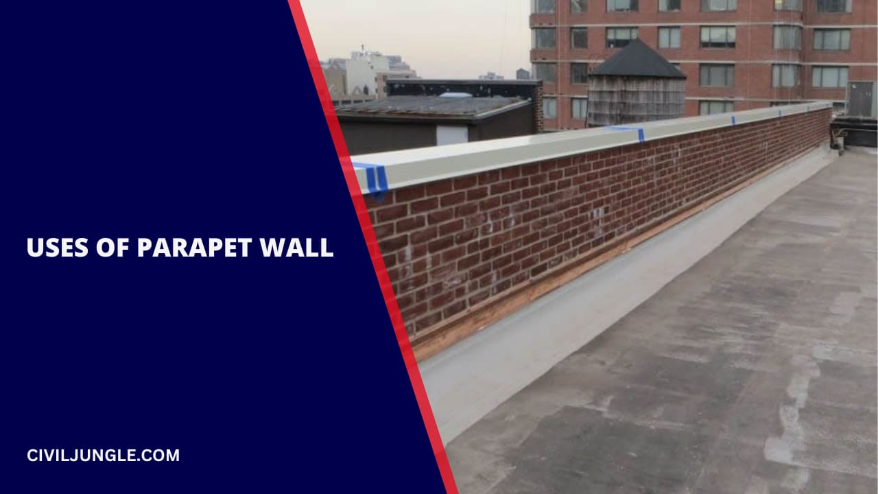 Uses of Parapet Wall