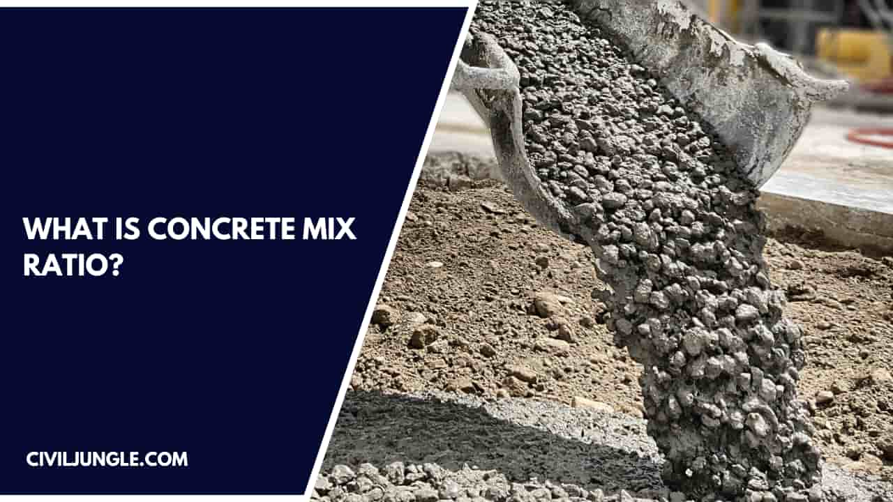 What Is Concrete Mix Ratio?