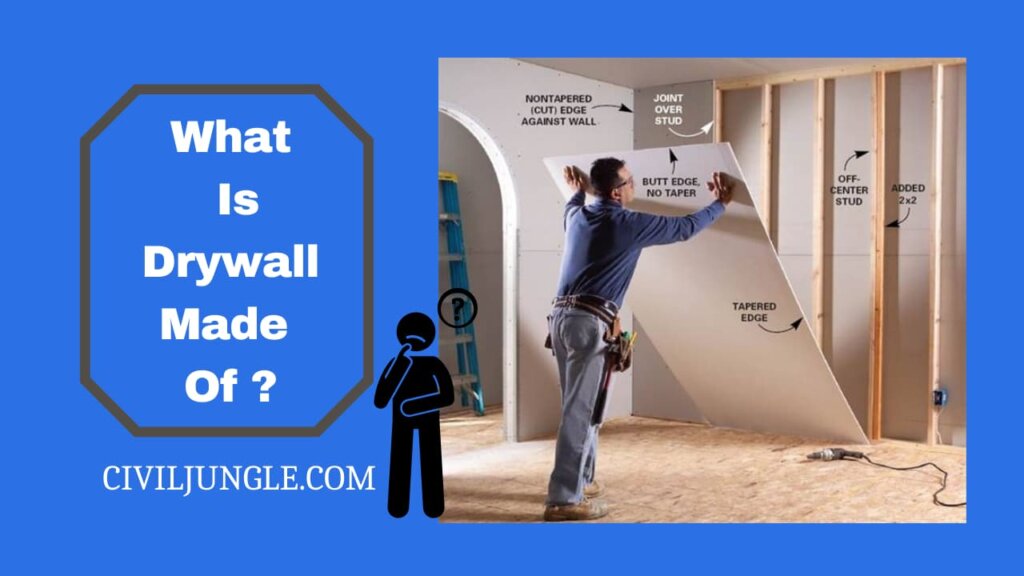 What Is Drywall Made Of ?