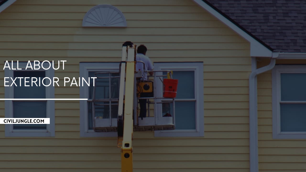 All About Exterior Paint