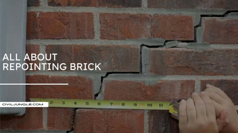 All About Repointing Brick | What Is Repointing Brick | When You Need Brick Repointing | Types of Repointing Brick