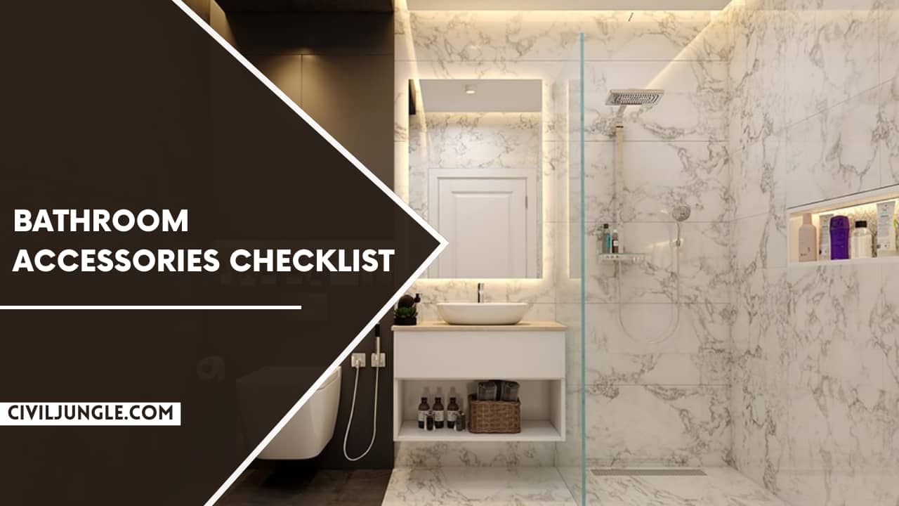 Bathroom Accessories Checklist