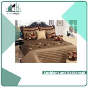 Cushions and Bedspread