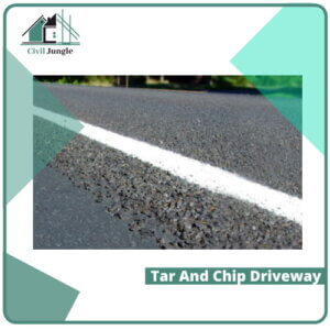 Tar And Chip Driveway