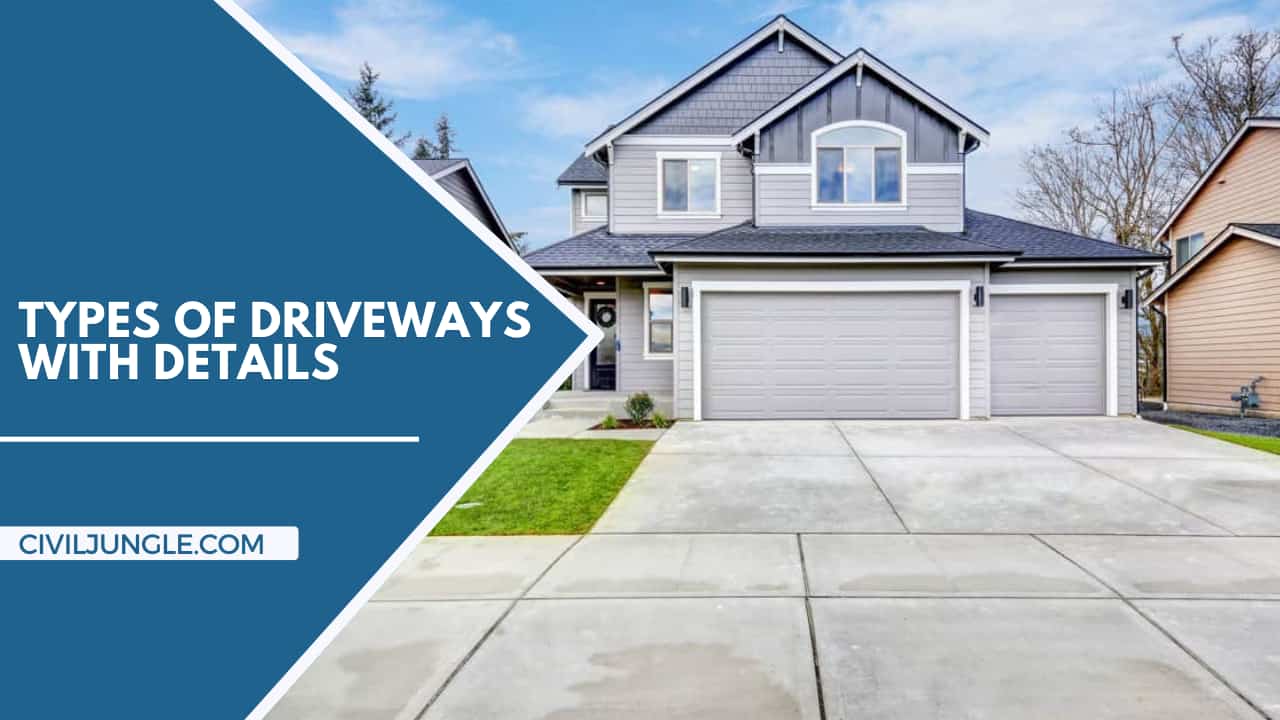 Types of Driveways with Details