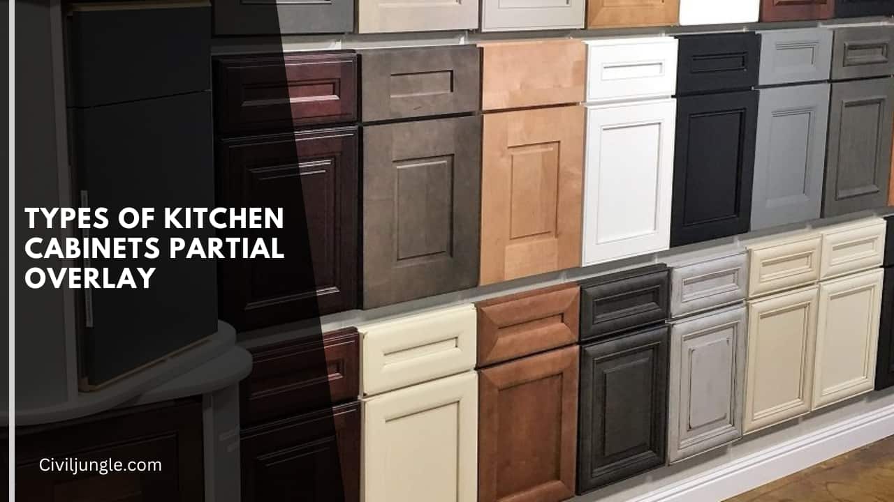Types of Kitchen Cabinets Partial Overlay