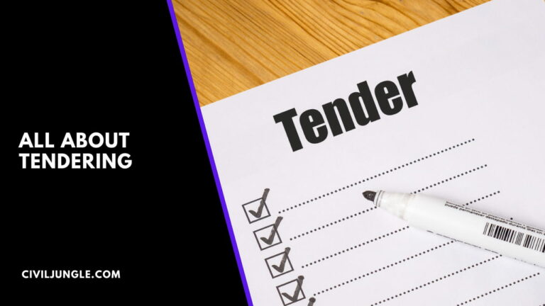 All About Tendering | What Is Tendering | What Is a Tender in Construction | Tendering Meaning in Construction