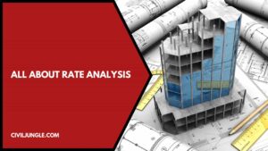 all about Rate Analysis