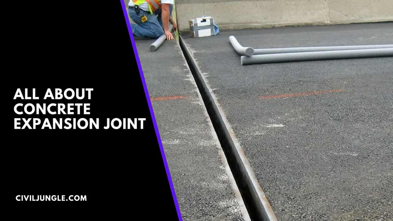 All About Concrete Expansion Joint