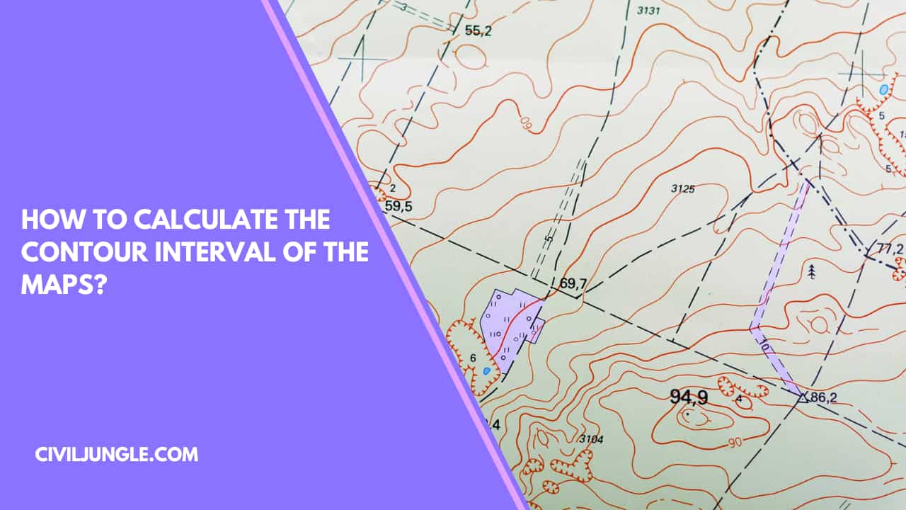 How to Calculate the Contour Interval of the Maps?